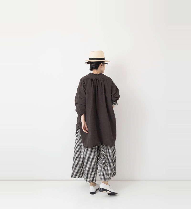 *VC-2885A<br>ワイドクロップドパンツ