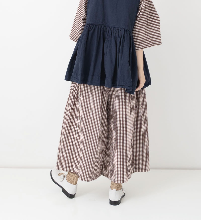 *VC-2885A<br>ワイドクロップドパンツ