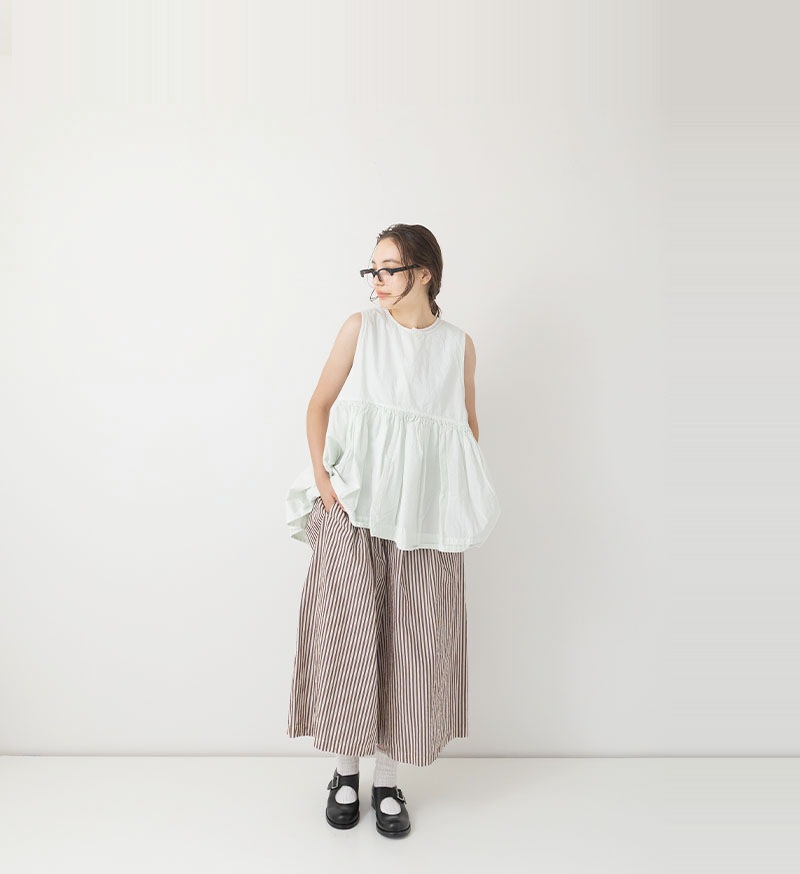 VC-2885B<br>ワイドクロップドパンツ