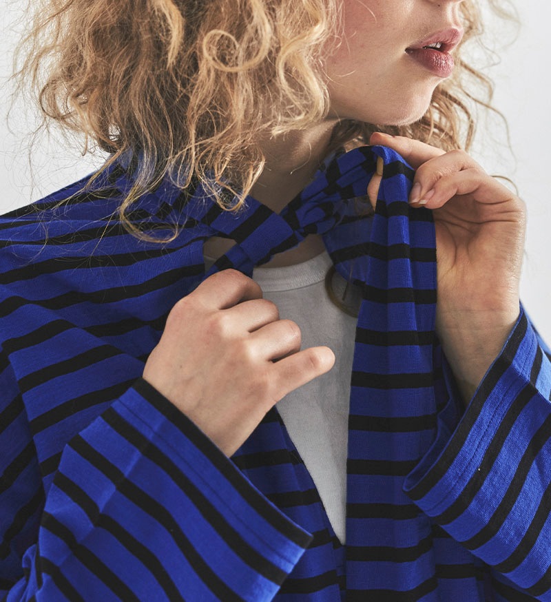 VCC-510<br>taco cotton ボーダータイ