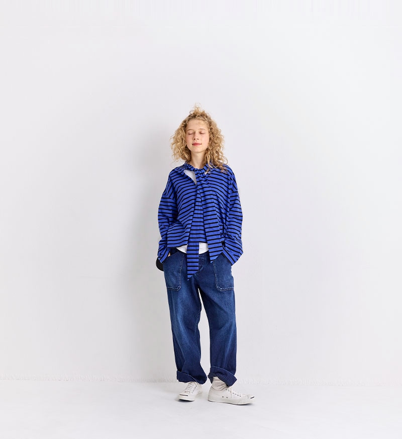 VCC-510<br>taco cotton ボーダータイ