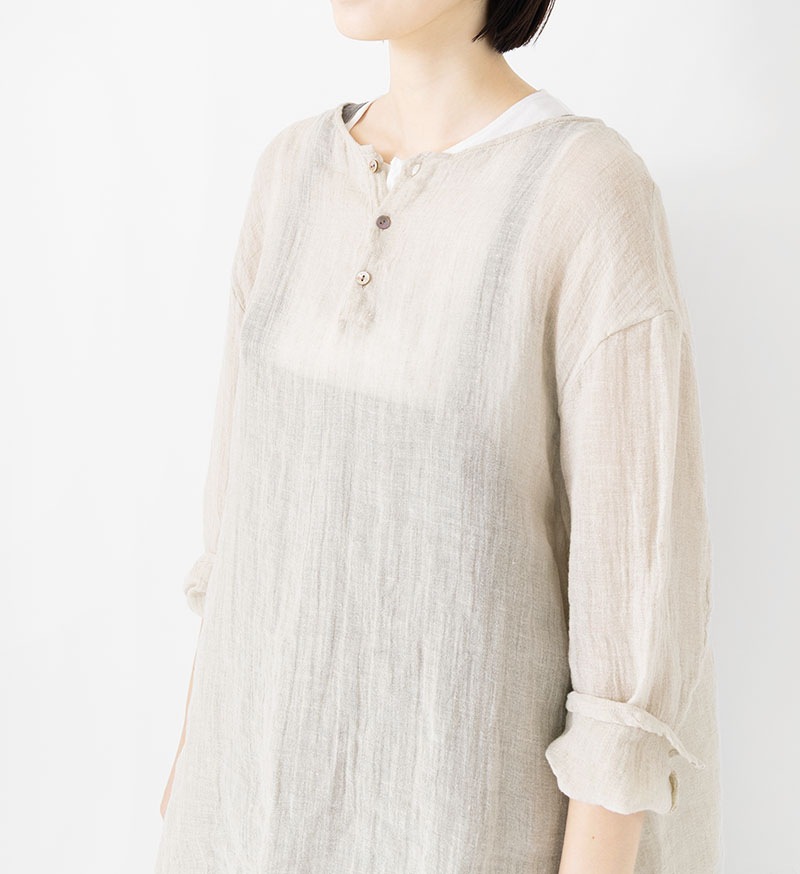 LTD-180<br>リネン3Bプルオーバー