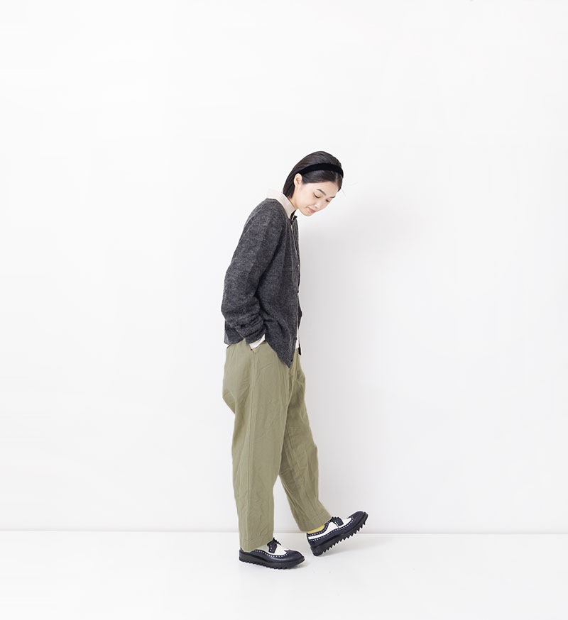 VC-2753<br>Vegetable Dyeing フロントタックパンツ