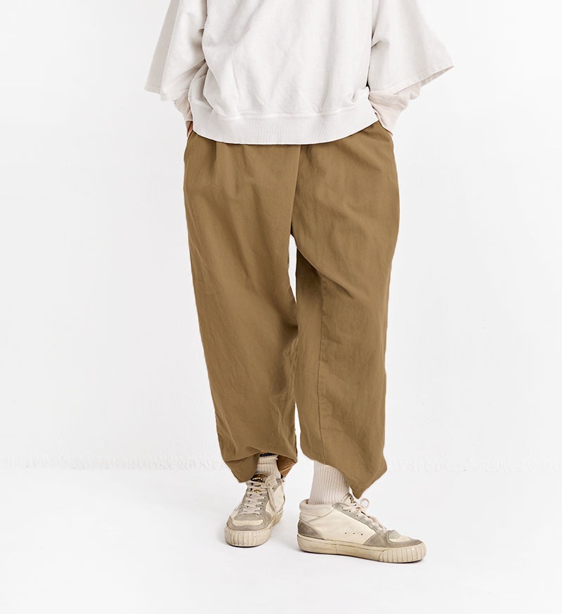 VC-2753<br>Vegetable Dyeing フロントタックパンツ - COLLECTION