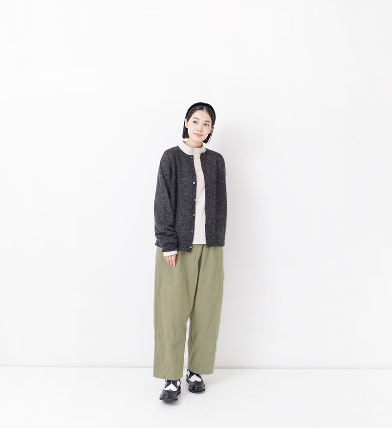 VC-2753<br>Vegetable Dyeing フロントタックパンツ