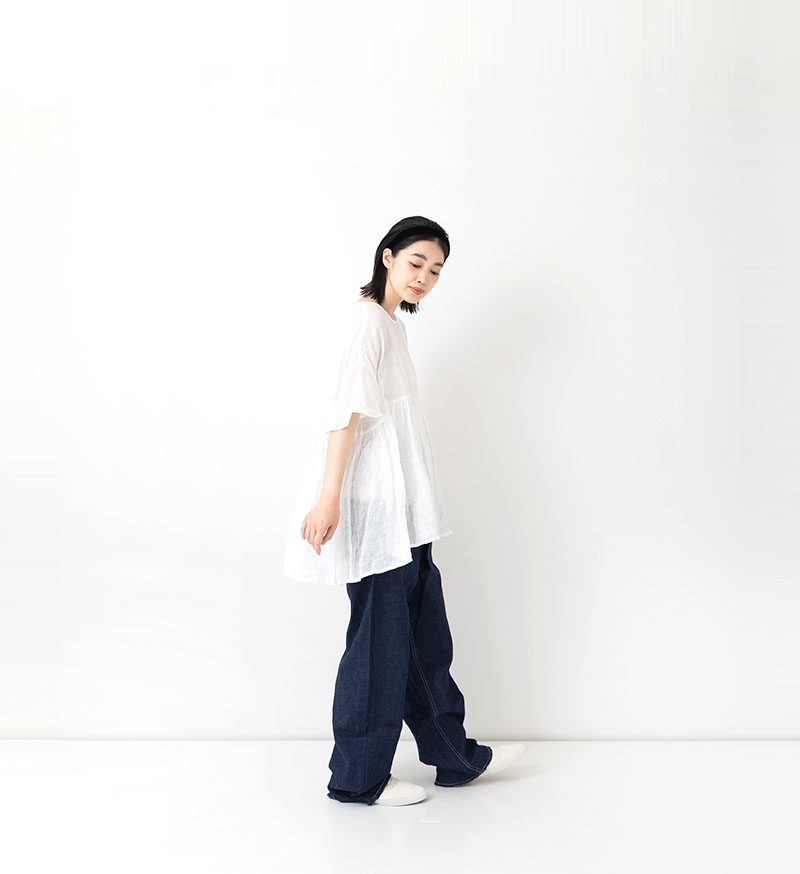 ★LTD-181<br>リネンギャザープルオーバー