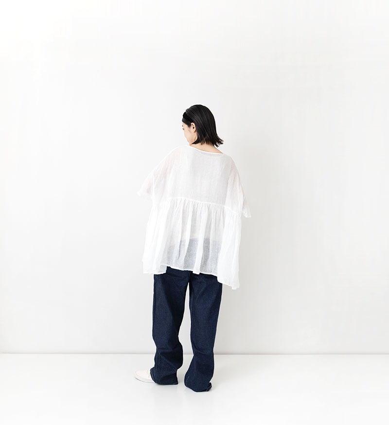 ★LTD-181<br>リネンギャザープルオーバー