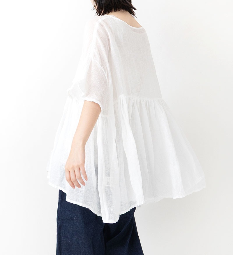 ★LTD-181<br>リネンギャザープルオーバー