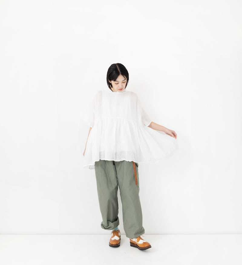 LTD-181<br>リネンギャザープルオーバー