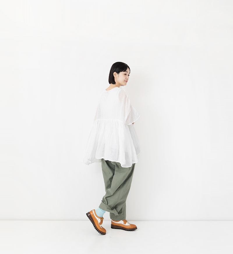 LTD-181<br>リネンギャザープルオーバー - BASIC - Veritecoeur