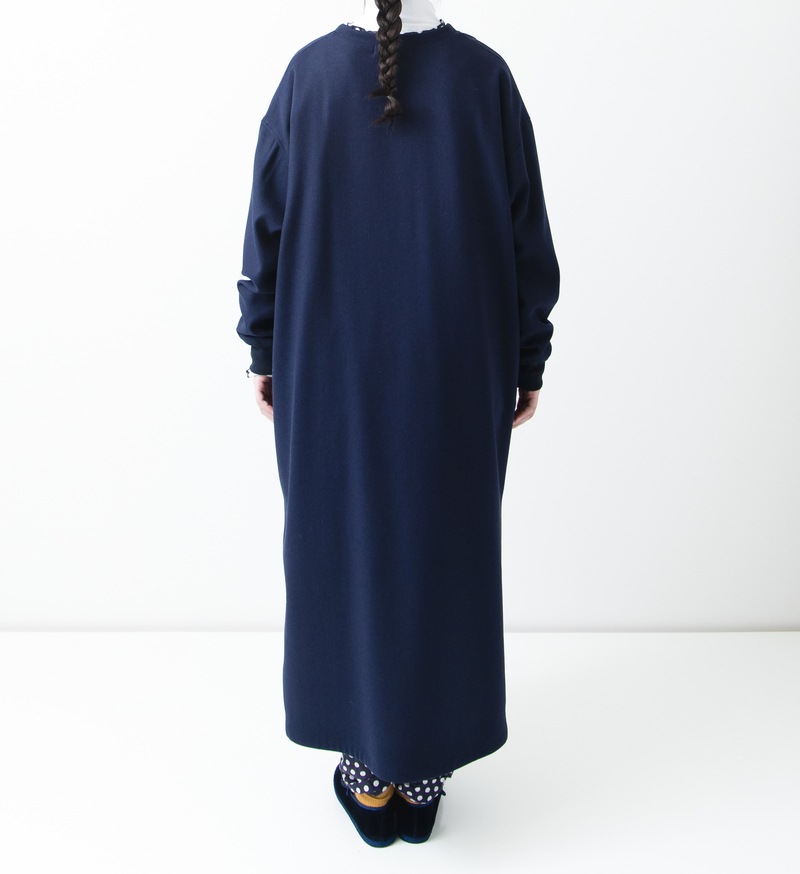 SALE】<br>VC-2553<br>Vネックリブワンピース - Back Number Sale