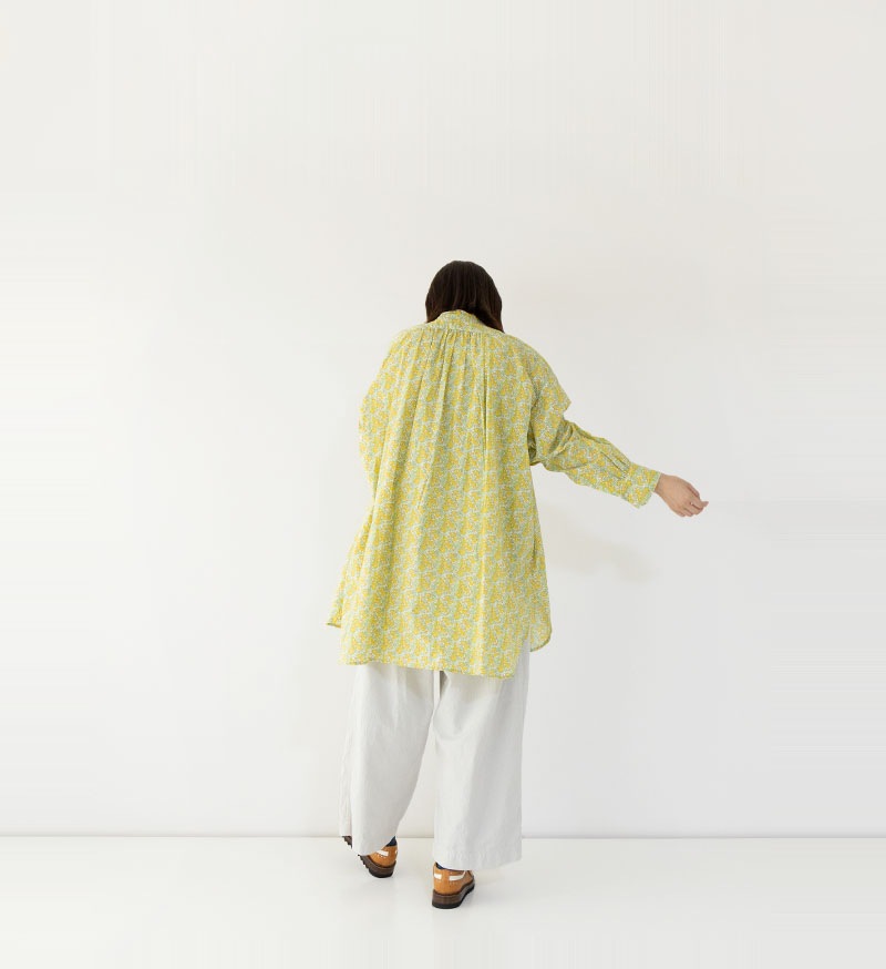 ＊VC-2754<br>リバティプリントヨークシャツ