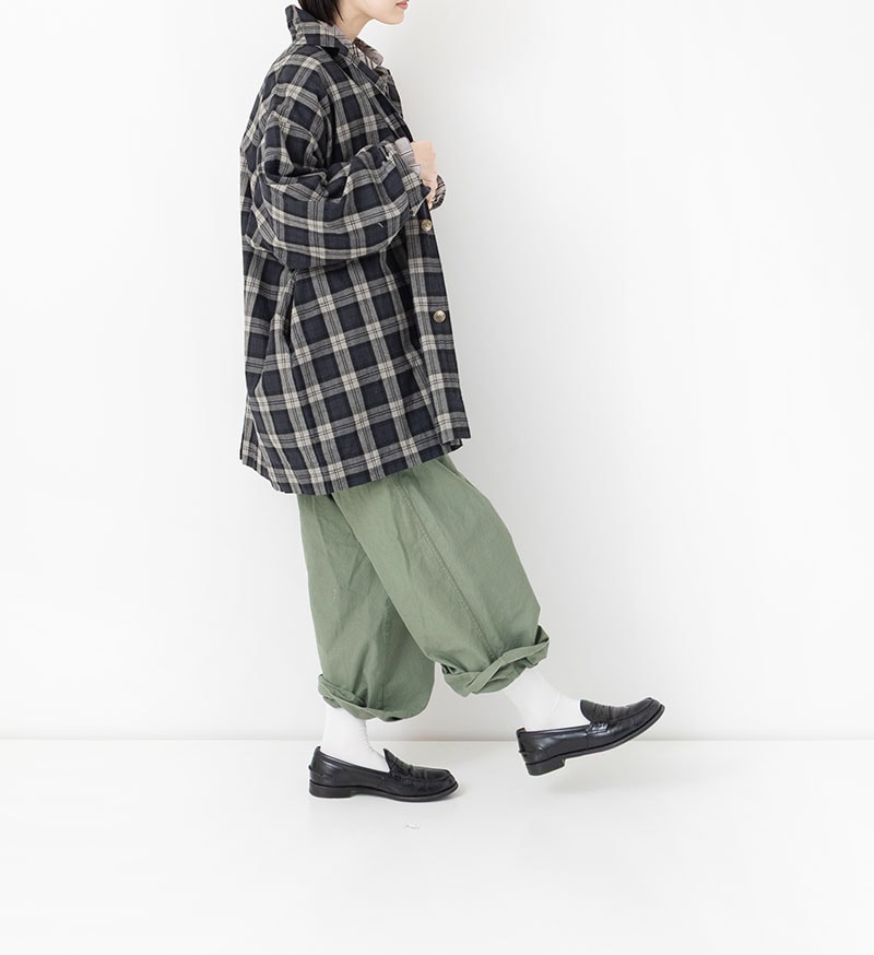 ☆ veritecoeur ヴェリテクール ☆緑のチェック柄 パンツ ☆ veritecoeur ヴェリテクール ☆緑のチェック柄 パンツ 楽天市場