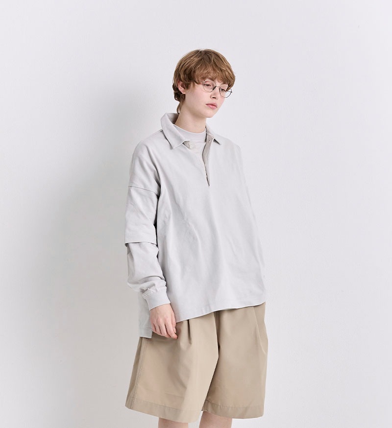 VCC-538U<br>ユニセックスプレーティング天竺 POLO/C S/S