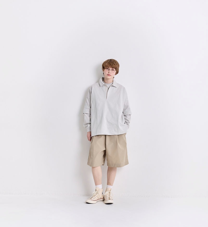 VCC-538U<br>ユニセックスプレーティング天竺 POLO/C S/S
