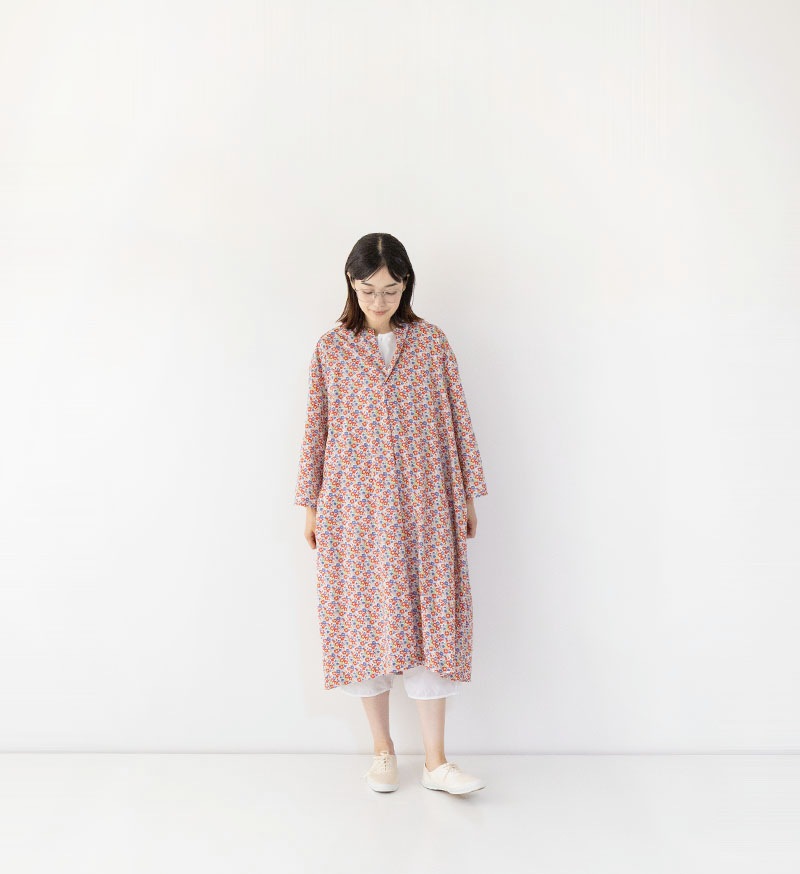 VC-2755<br>リバティプリントスキッパーワンピース - COLLECTION