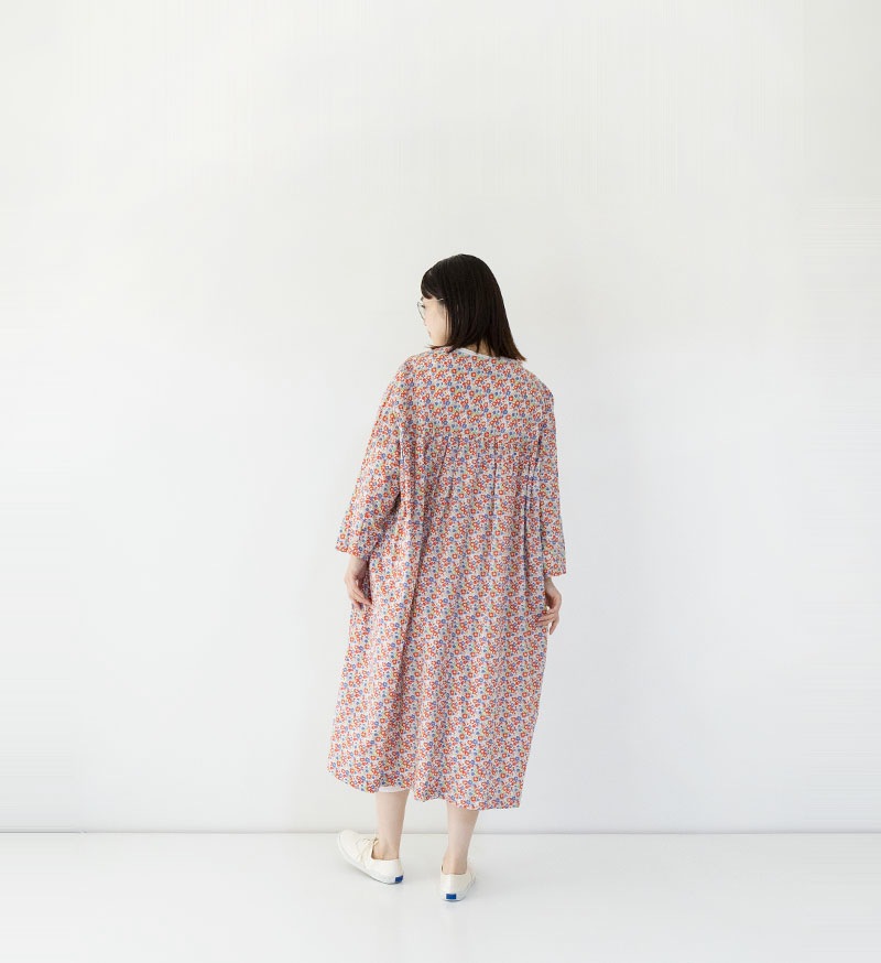 VC-2755<br>リバティプリントスキッパーワンピース - COLLECTION