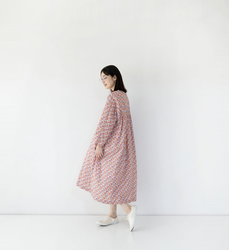 VC-2755<br>リバティプリントスキッパーワンピース - COLLECTION