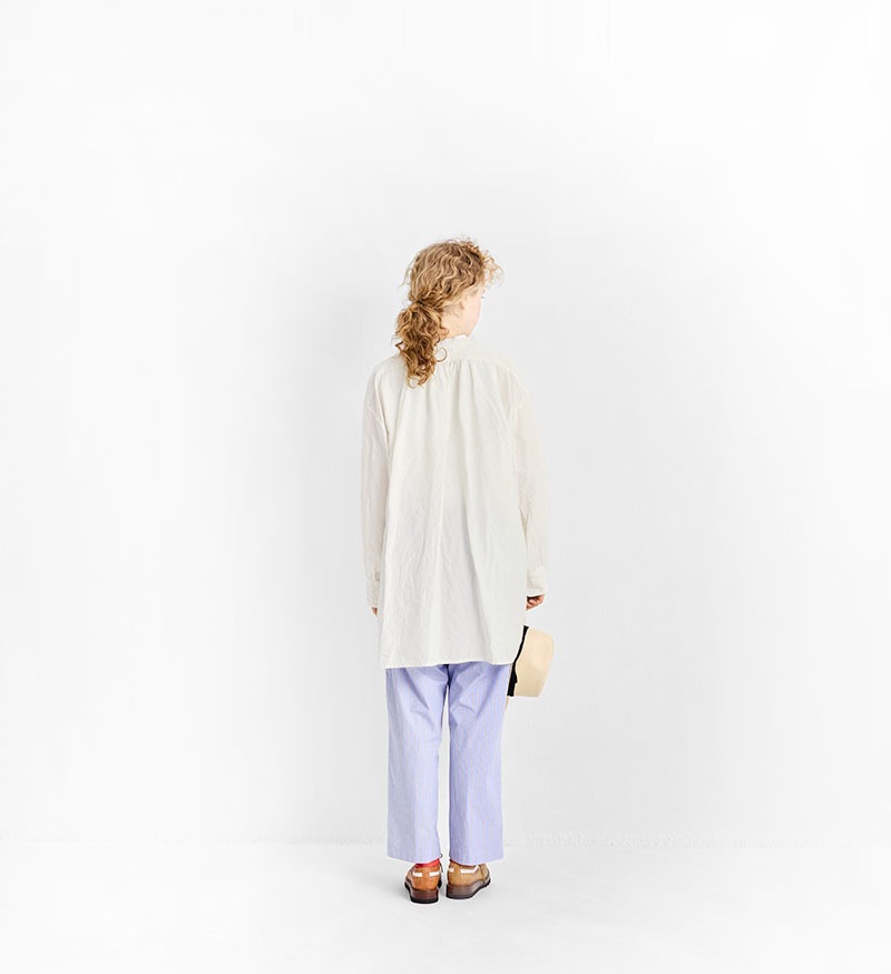 VC-2756<br>ウールリネンヨークシャツ