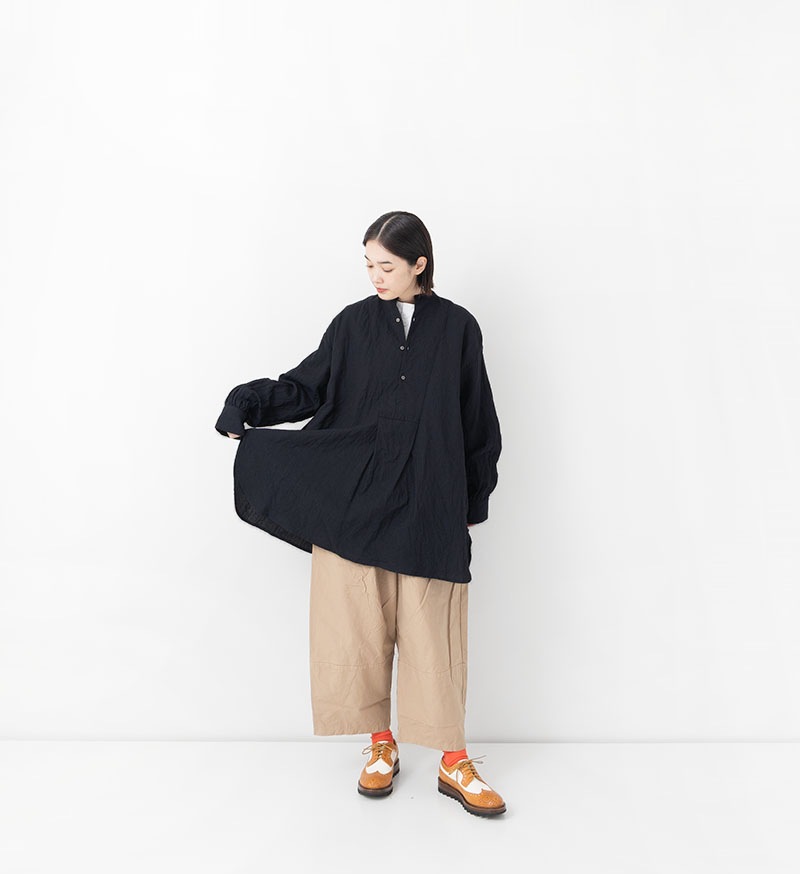 VC-2756<br>ウールリネンヨークシャツ