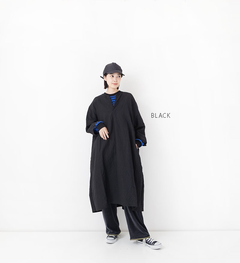 VC-2757<br>ウールリネンスキッパーワンピース