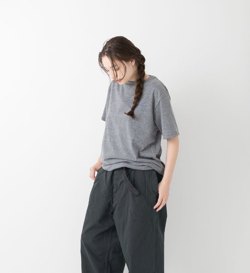 Drawer WINTER1 ブラックデニムタックパンツ 34 グレー セール】【CALLNE】1Tuck Wide Straight Deinm / 1タックワイド