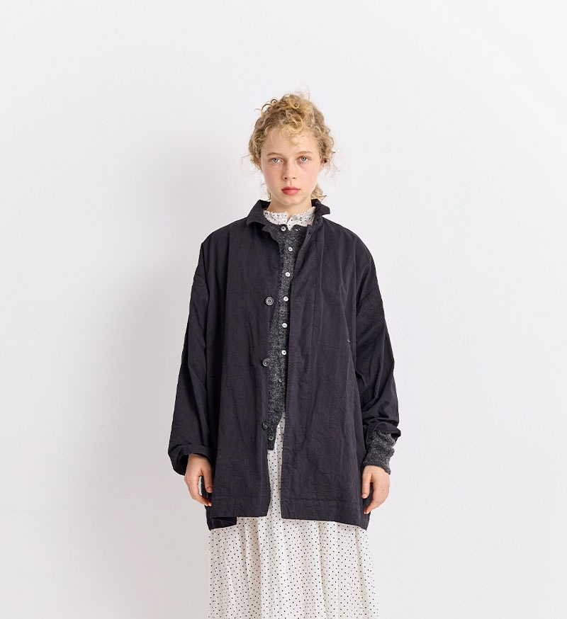 VC-2758<br>ガーメントダイショートコート - COLLECTION - Veritecoeur