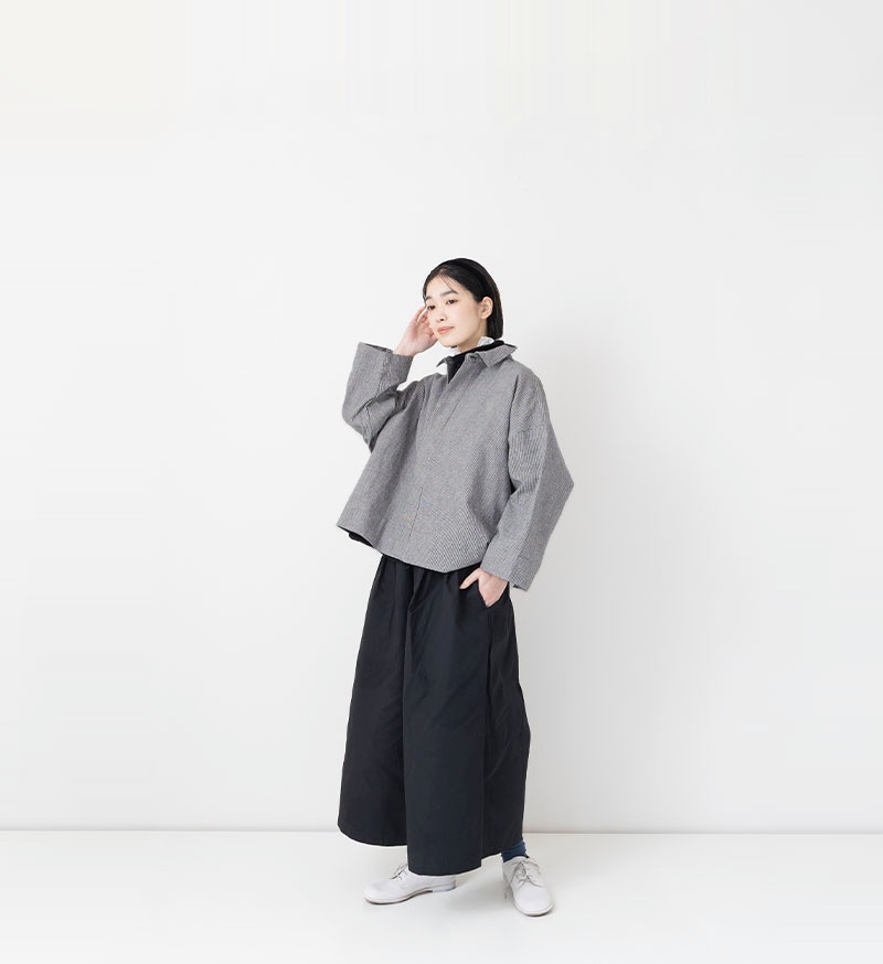 《CLUEL》×《 Veritecoeur》<br>CL-01<br>コンパクトシャツ / CHIDORI