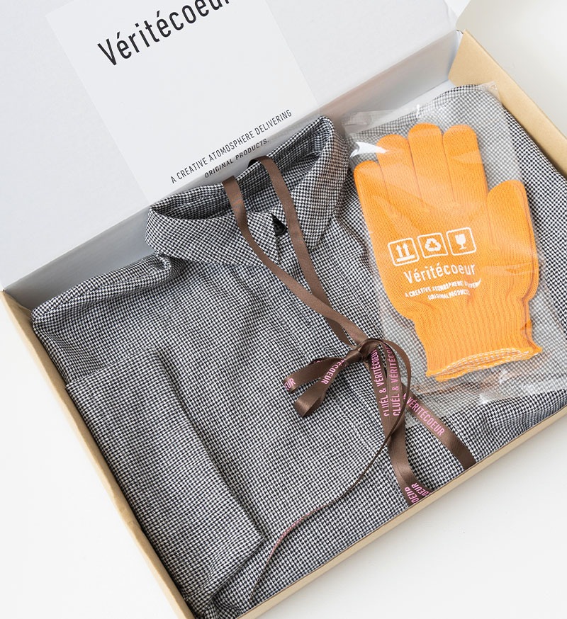 《CLUEL》×《 Veritecoeur》<br>CL-01<br>コンパクトシャツ / CHIDORI