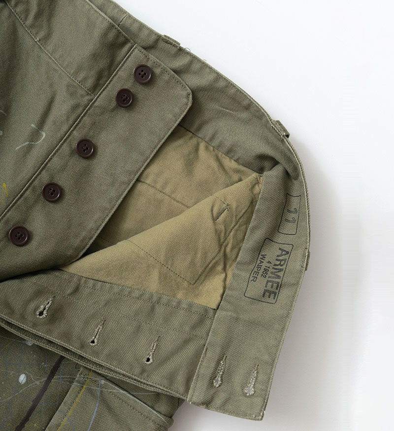 Veritecoeur カーゴパンツ ペイント SALE】<br>VC-2660U-PAINT<br>カーゴパンツ / Paint - Back Number