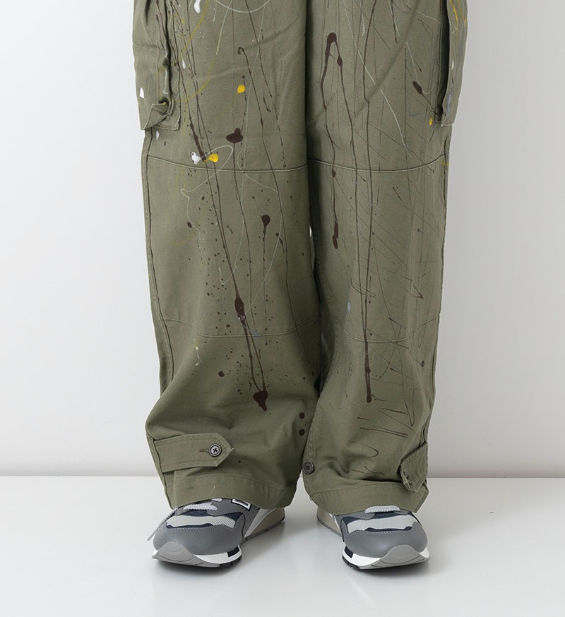 Veritecoeur カーゴパンツ ペイント SALE】<br>VC-2660U-PAINT<br>カーゴパンツ / Paint - Back Number