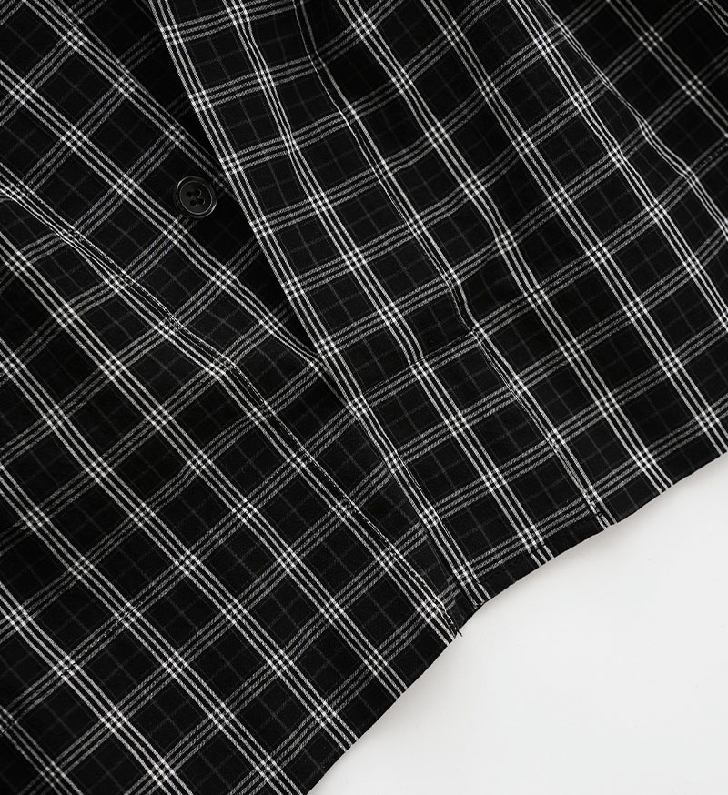 《CLUEL》×《 Veritecoeur》<br>CL-01<br>コンパクトシャツ / CHECK