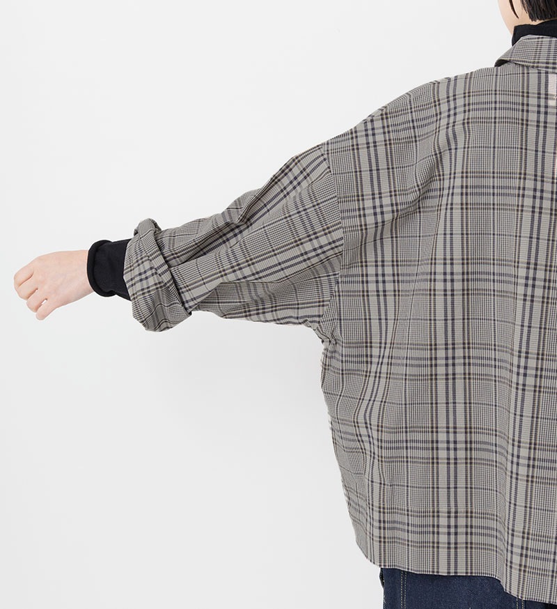 《CLUEL》×《 Veritecoeur》<br>CL-01<br>コンパクトシャツ / CHECK