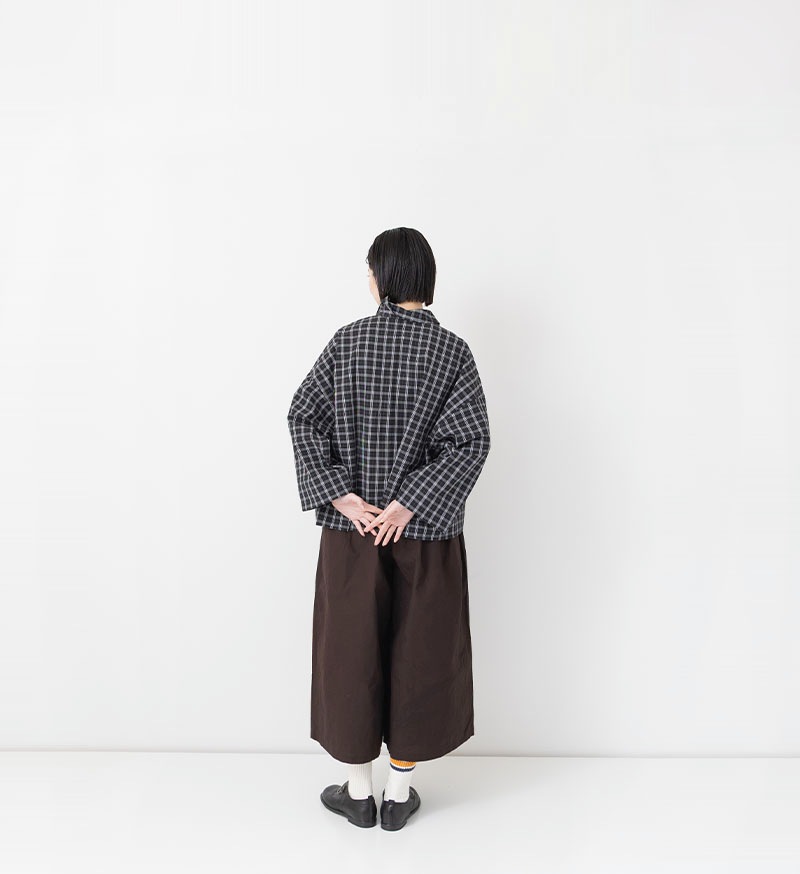 《CLUEL》×《 Veritecoeur》<br>CL-01<br>コンパクトシャツ / CHECK