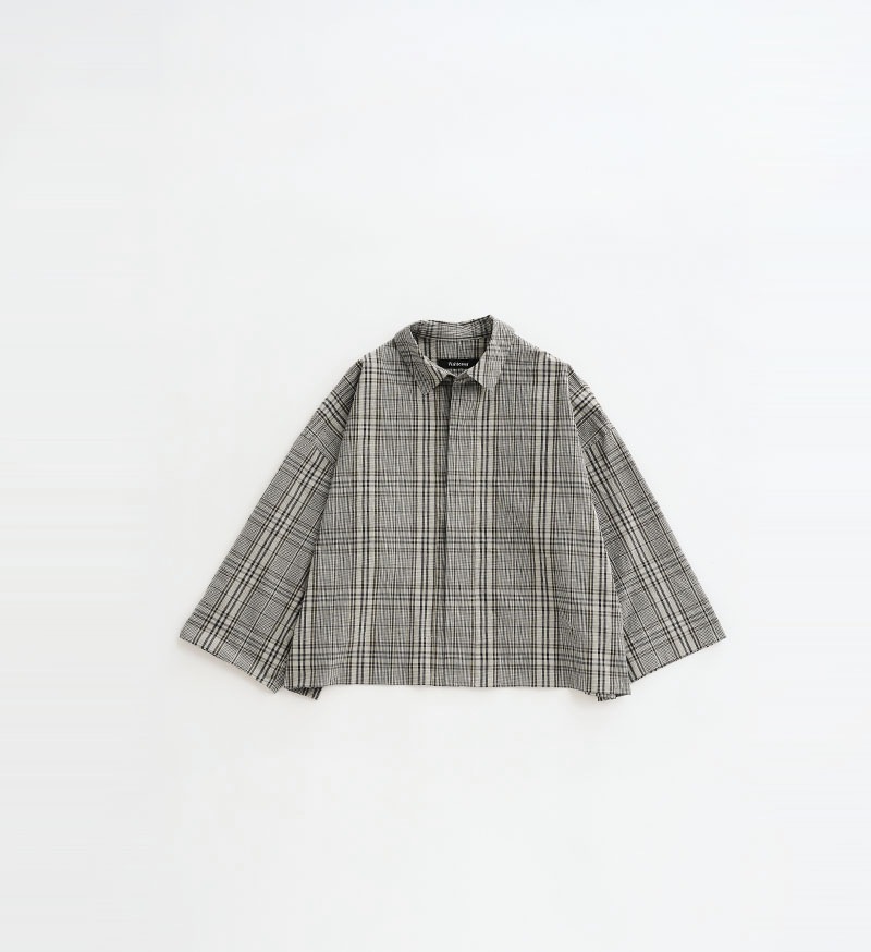 《CLUEL》×《 Veritecoeur》<br>CL-01<br>コンパクトシャツ / CHECK