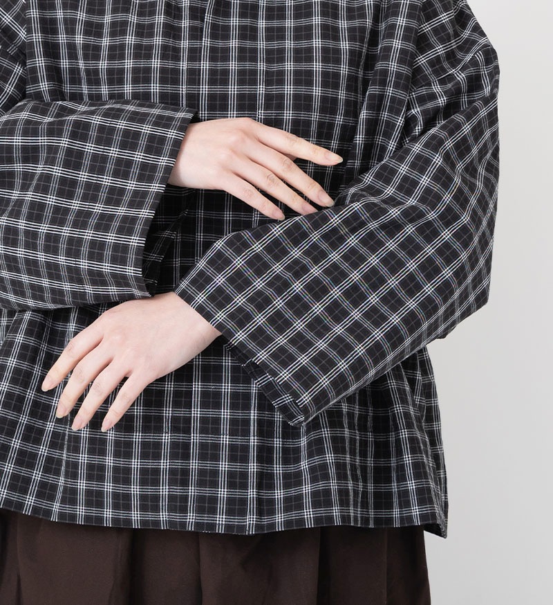 《CLUEL》×《 Veritecoeur》<br>CL-01<br>コンパクトシャツ / CHECK