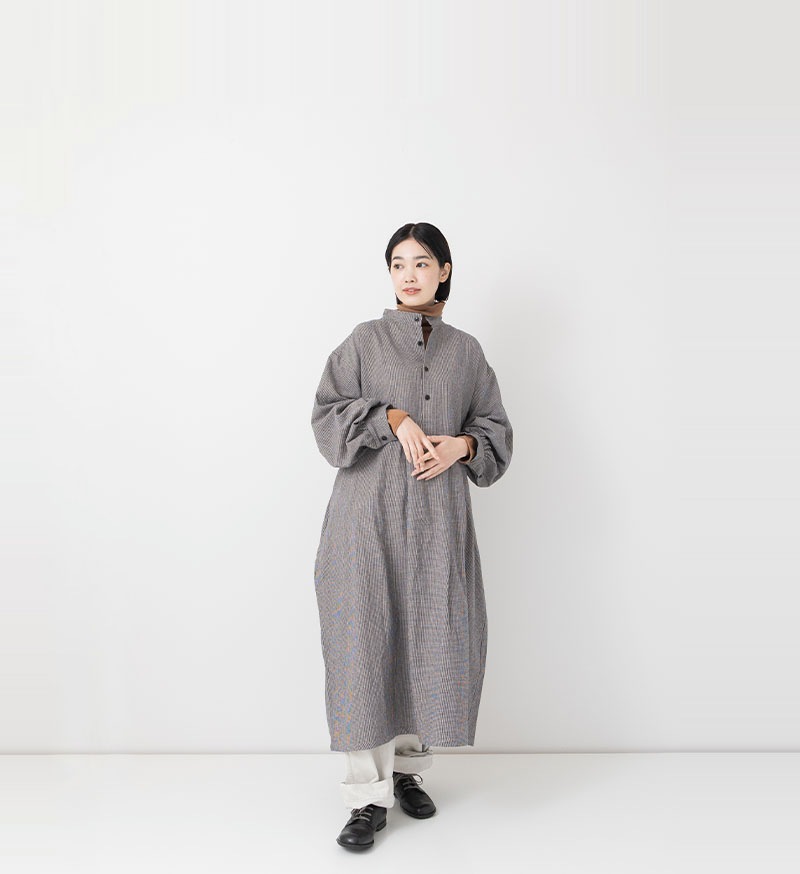 《CLUEL》×《 Veritecoeur》<br>CL-02<br>フロントヨークワンピース / CHIDORI