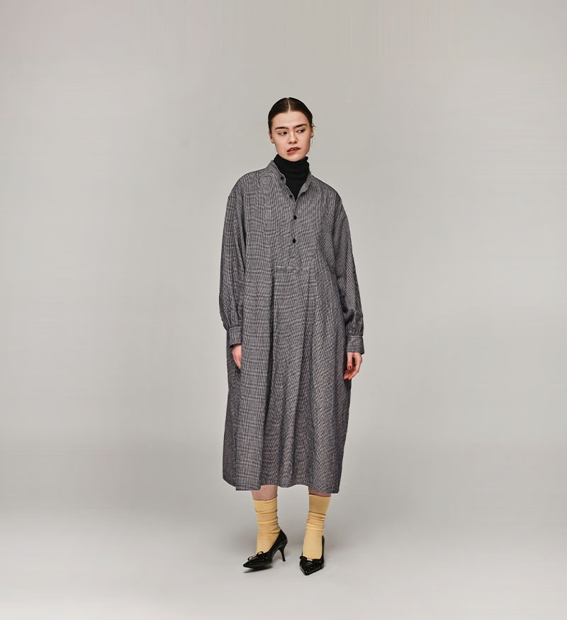 《CLUEL》×《 Veritecoeur》<br>CL-02<br>フロントヨークワンピース / CHIDORI