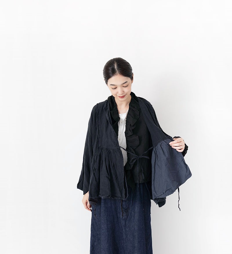 VC-2760<br>リネンカシュクールジャケット - COLLECTION