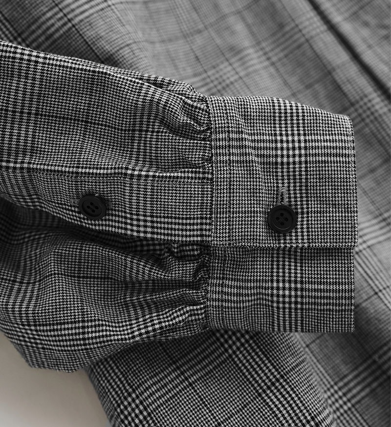 《CLUEL》×《 Veritecoeur》<br>CL-02<br>フロントヨークワンピース / CHECK