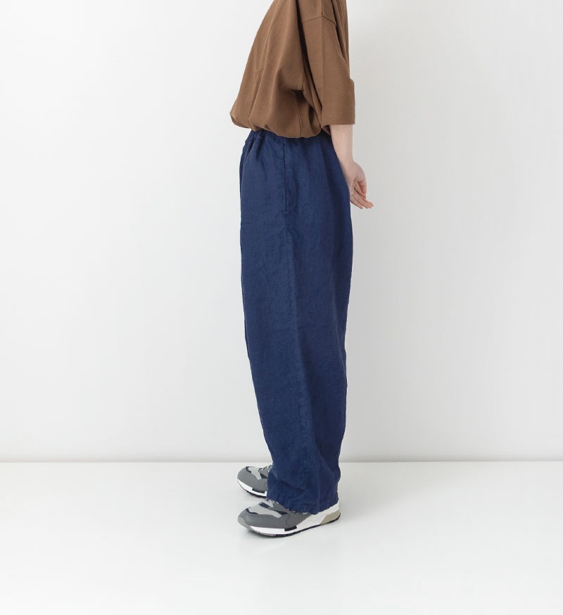 LTD-119 リネンボリュームタックパンツ