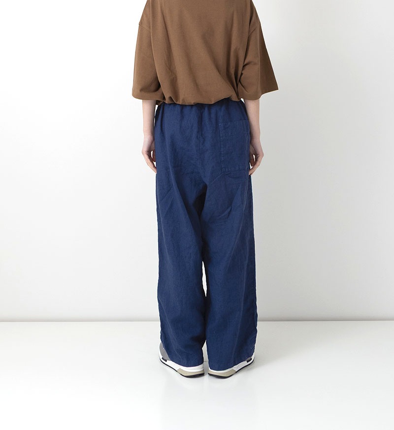 LTD-119 リネンボリュームタックパンツ