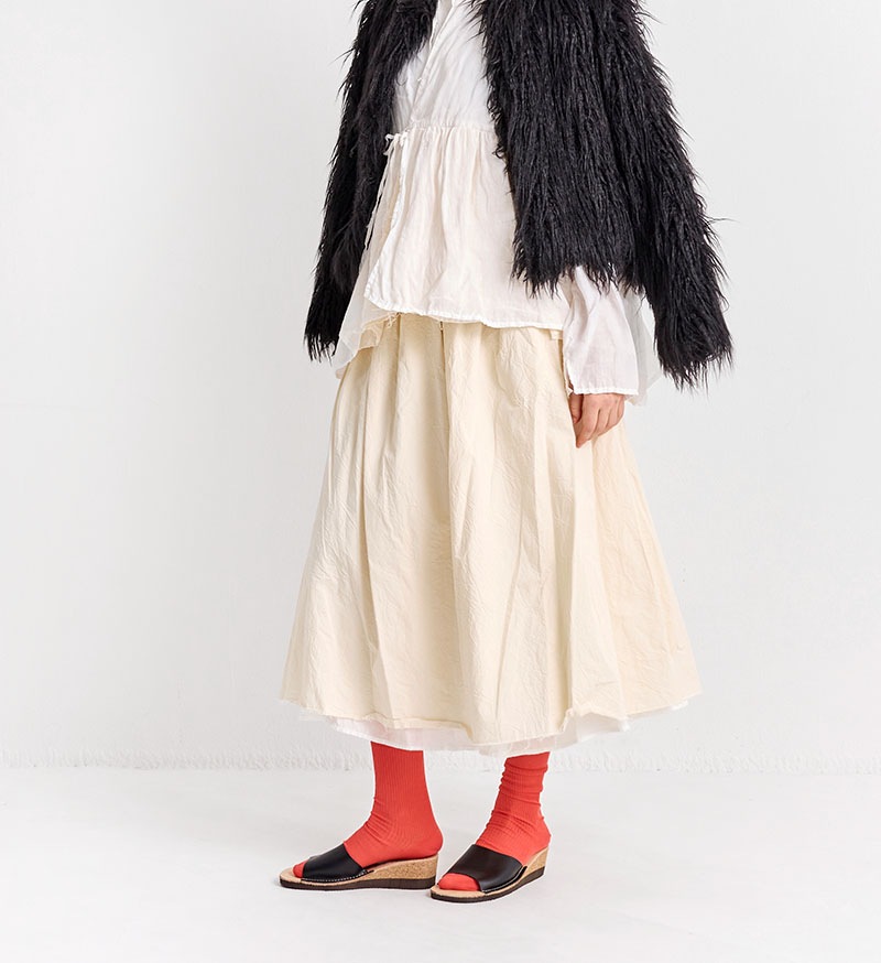 ＊VC-2761<br>リネンリバーシブルスカート