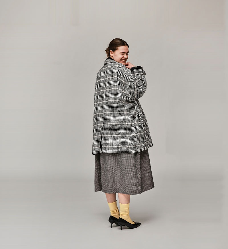 《CLUEL》×《 Veritecoeur》<br>CL-03<br>ショートコート / CHIDORI