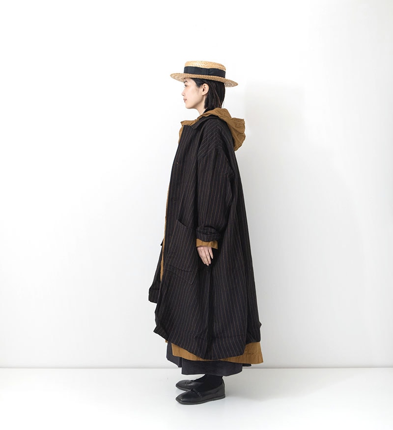 【SALE】 NT-045 ウールリネンコート
