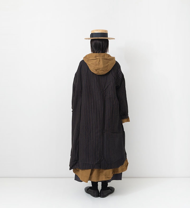 【SALE】 NT-045 ウールリネンコート