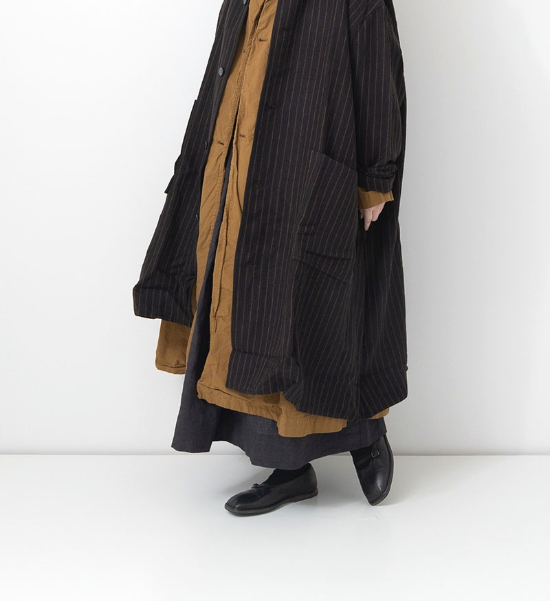 【SALE】 NT-045 ウールリネンコート