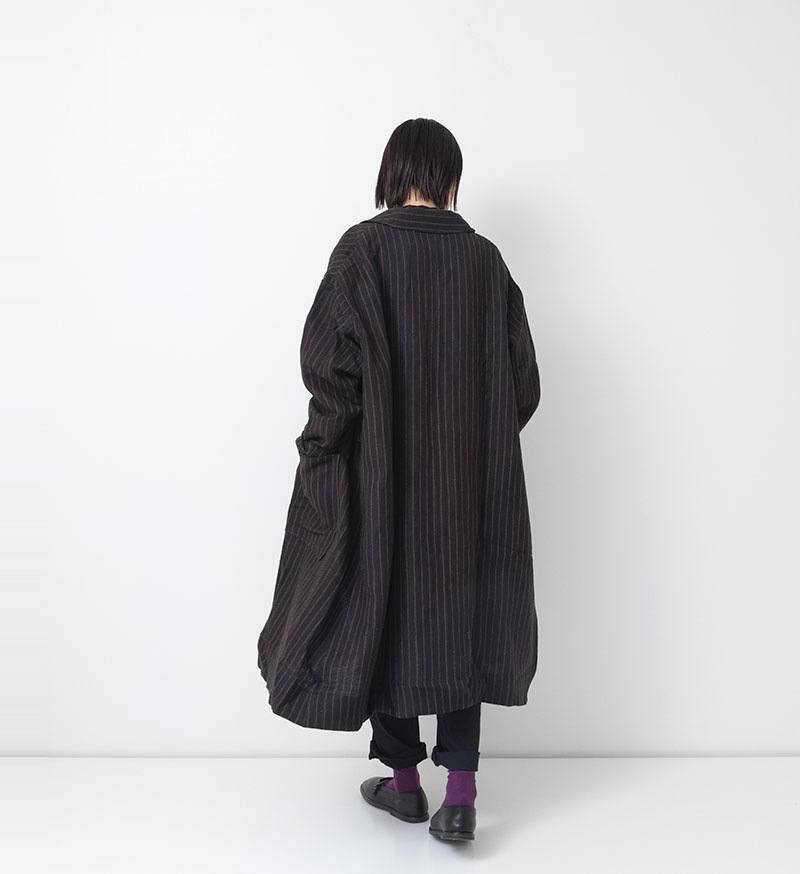 【SALE】 NT-045 ウールリネンコート