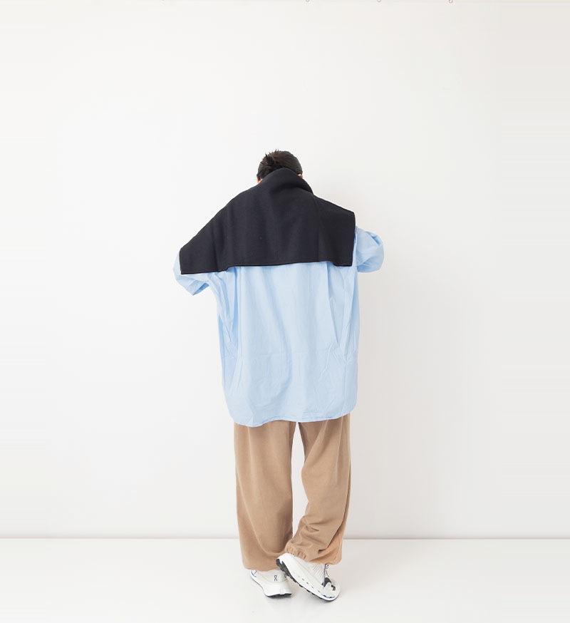 VCC-547<br>顔料染裏毛パンツ