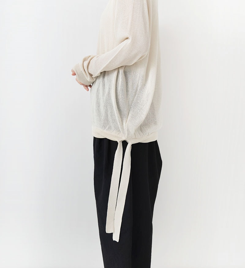 VCK-289 リボンクルーネックニット - COLLECTION - Veritecoeur